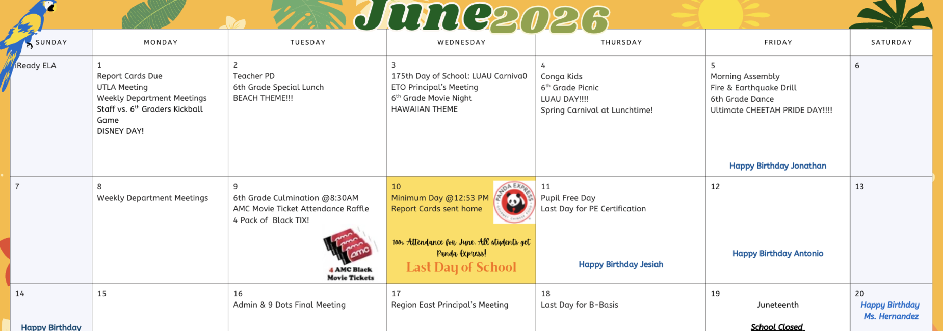 June