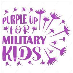 Purple Up for Military Kids