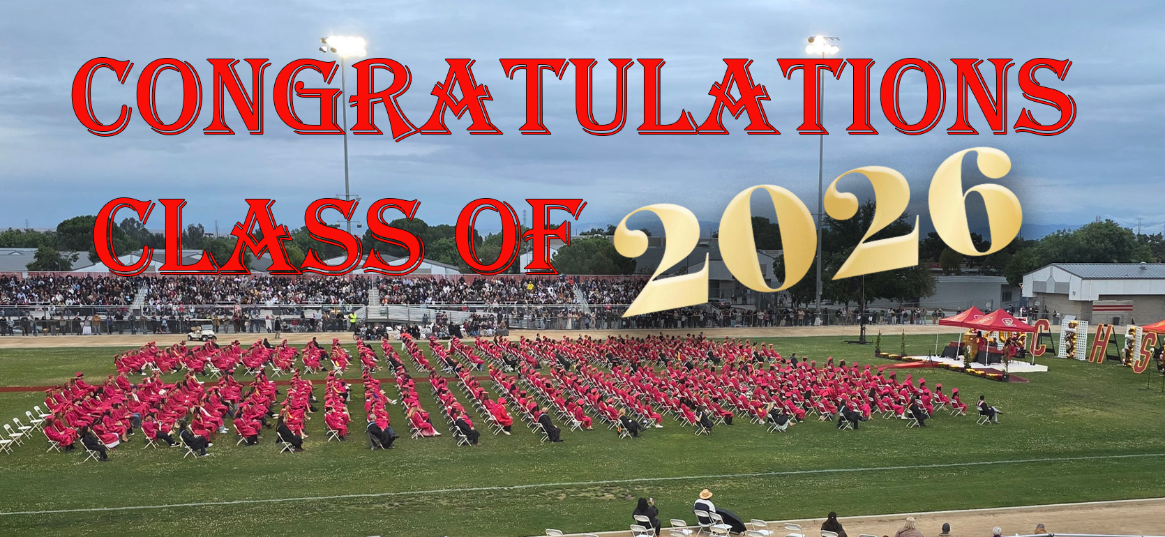 Congratulations to the graduating class of 2026.