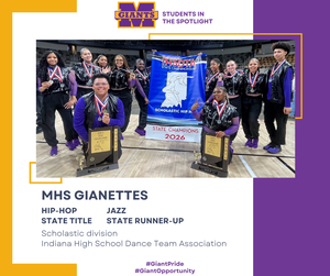 promo graphic - MHS Gianettes IHSDTA scholastic hip-hop state champs 2026