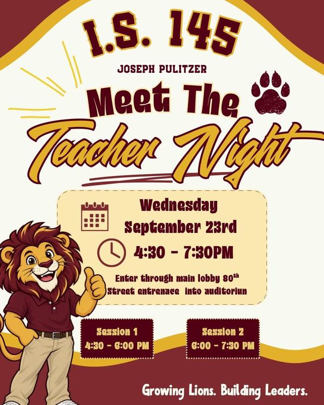 Meet the Teacher Flyer