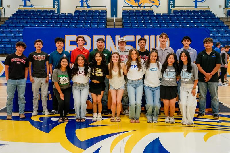Frenship High School Celebrates 18 Student-Athletes on Signing Day