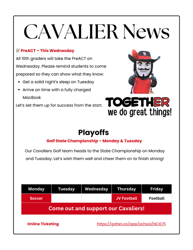 Cavalier News 10-26-25