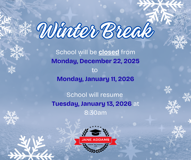 Winter break flyer