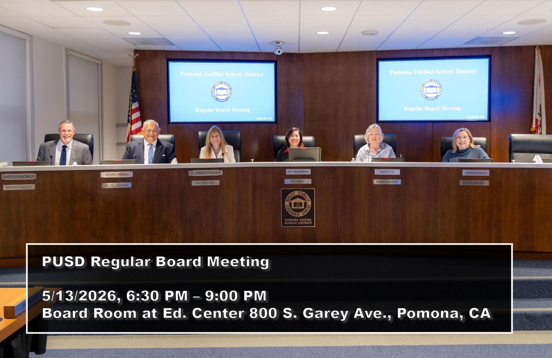 Board meeting announcement