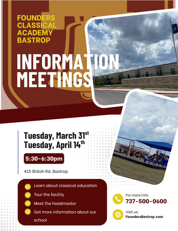 Parent Information Meeting Flyer