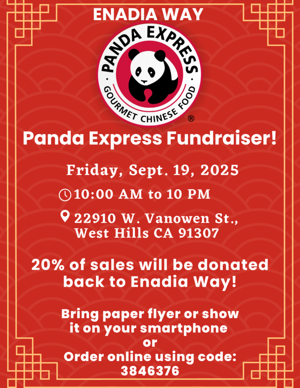 Panda Express Fundraiser! 9/19/2025