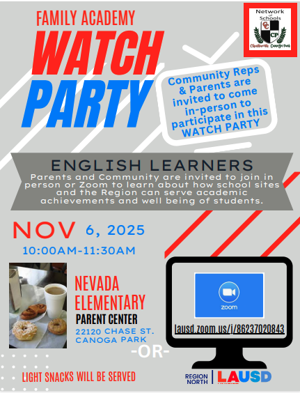 Family Academy Watch Party