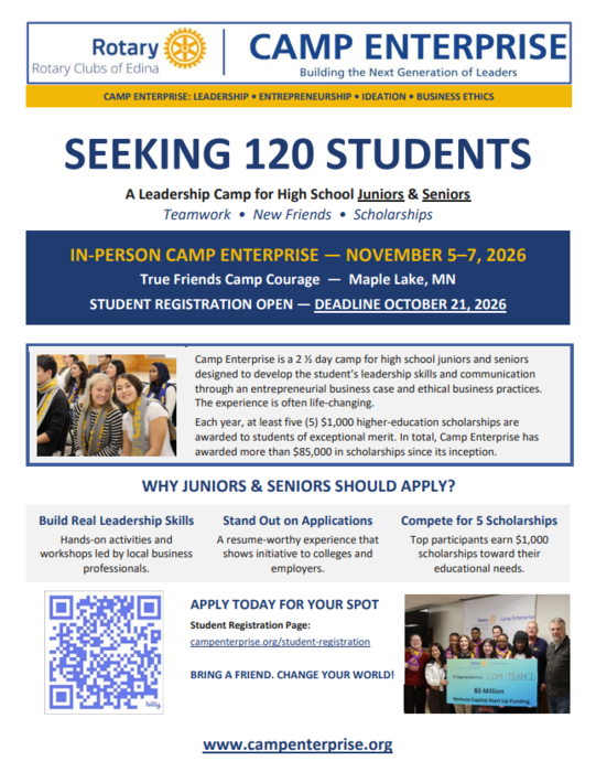 Camp Enterprise Opportunity