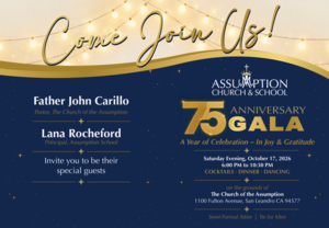 Gala Invitation 75th