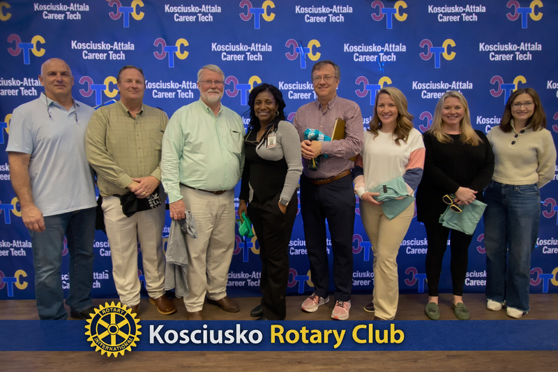 Community Leaders Visit Career Tech Center for CTE Month