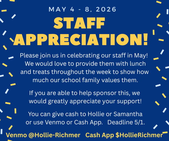 Staff Appreciation Week