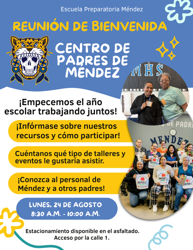 SPANISH meet and greet flyer