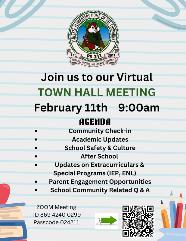 FLyer English for Town Hall