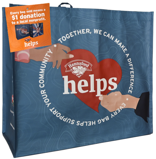 Hannaford shopping bag