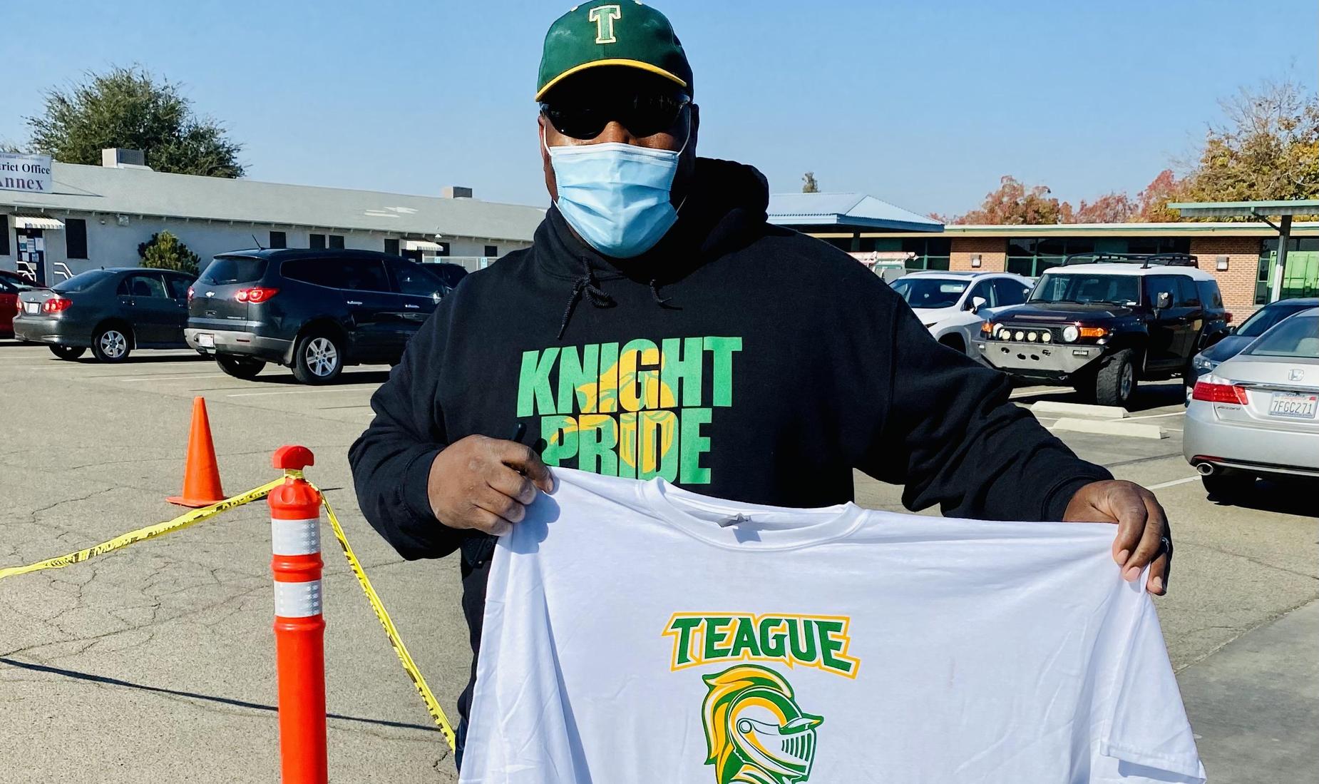 Teague Principal Brian Clark