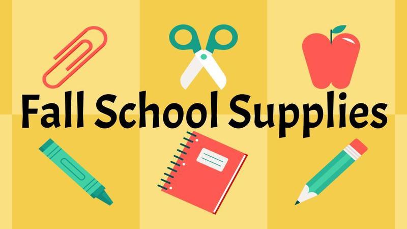 School Supply List Thumbnail Image