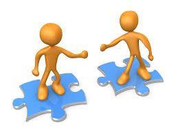 Puzzle pieces: connecting
