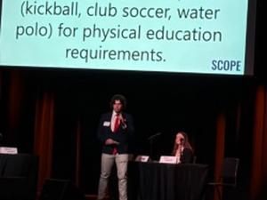 Students at SCOPE conference