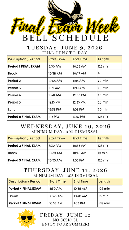 Final Exam Schedule 2026 Thumbnail Image