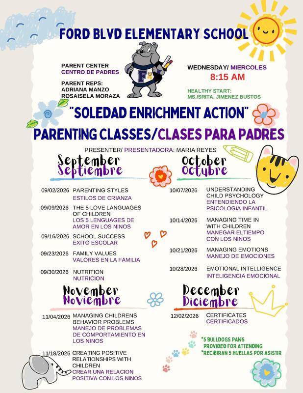 parenting classes flyer for parents