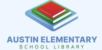 Austin Elementary School Library Logo