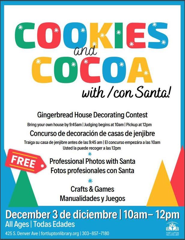 Cookies and Cocoa Flyer