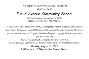 Kindergarten Meeting
