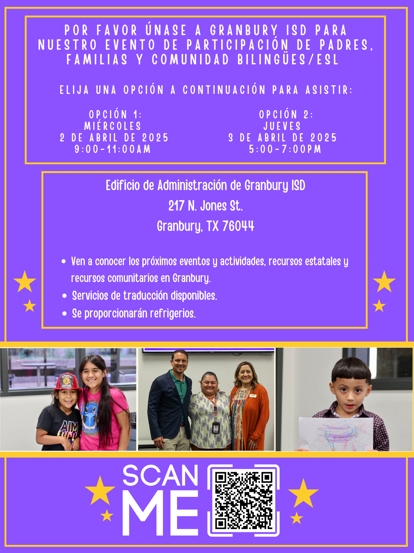 April EB Family Night SPANISH