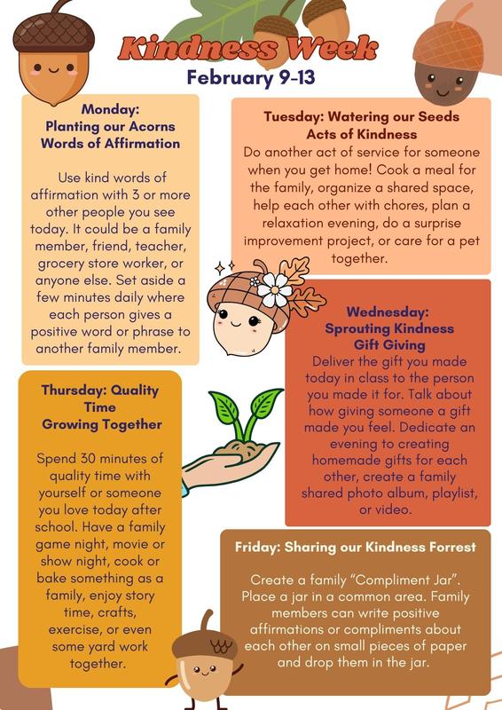 Kindness Week Themes