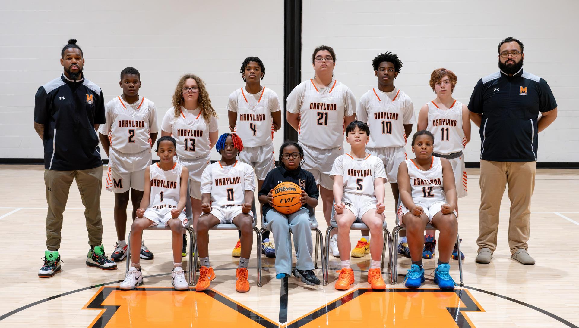 MSD Columbia Boys Basketball Team Picture