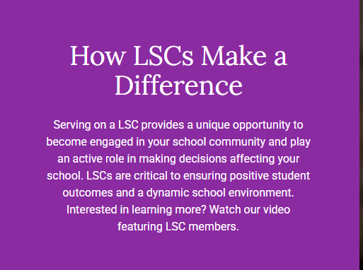 LSC members make a difference