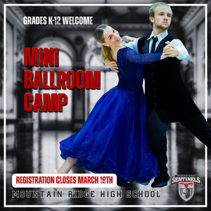 MRHS Mini Ballroom Camp Dates Announced for 2026