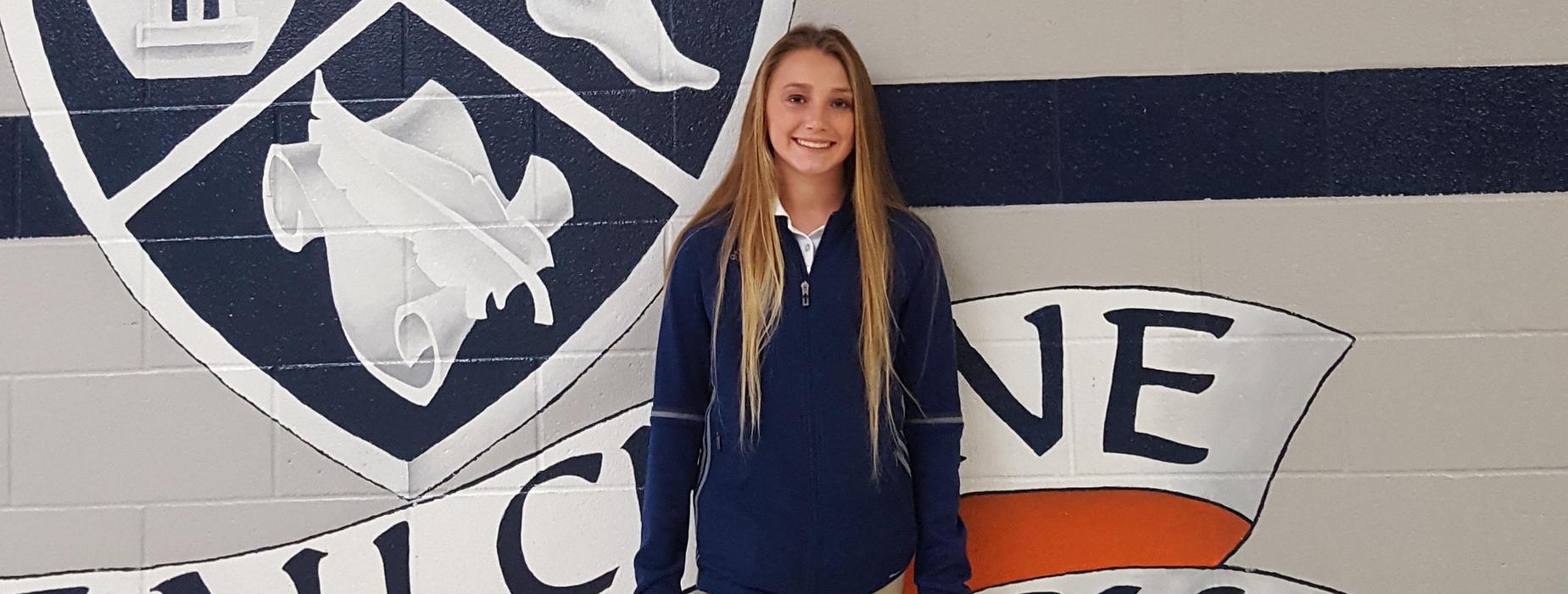Mai Dupuis placed as a State Finalists for the Wendy's High School Heisman Scholarship Award.