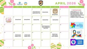 APRIL CALENDAR