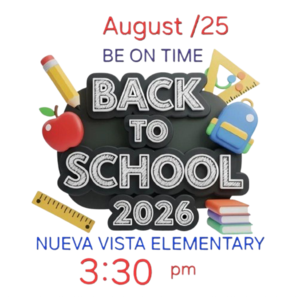 back to school flyer