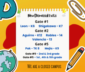 New Dismissal Exits