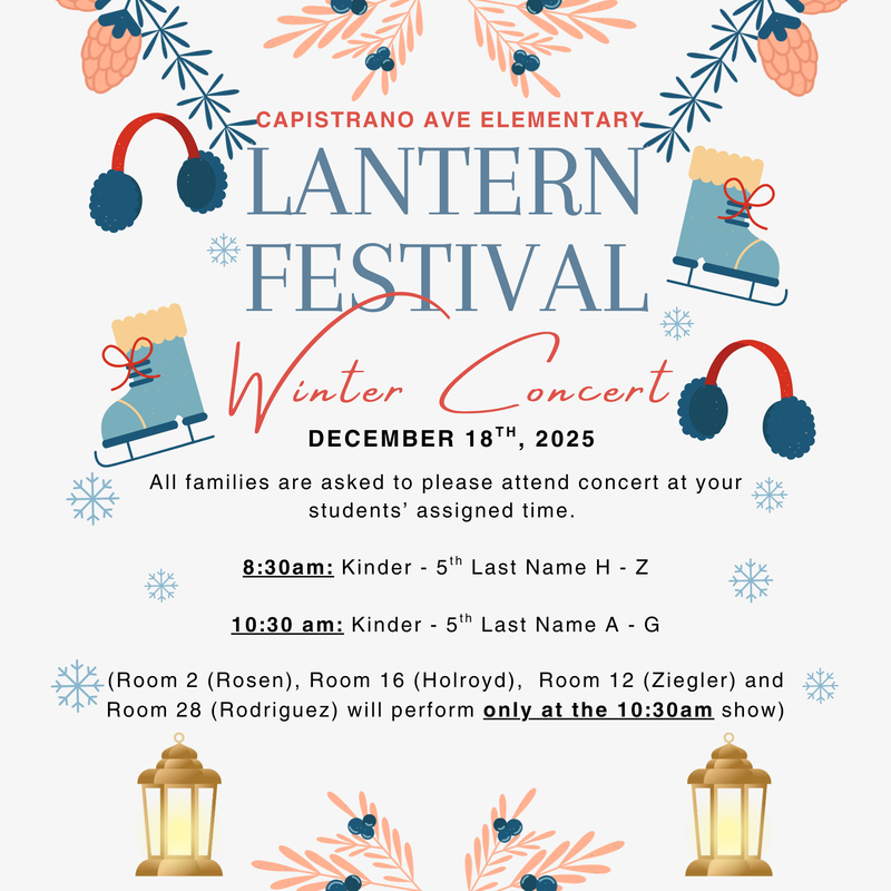 Winter Concert - Thursday, December 18th Thumbnail Image