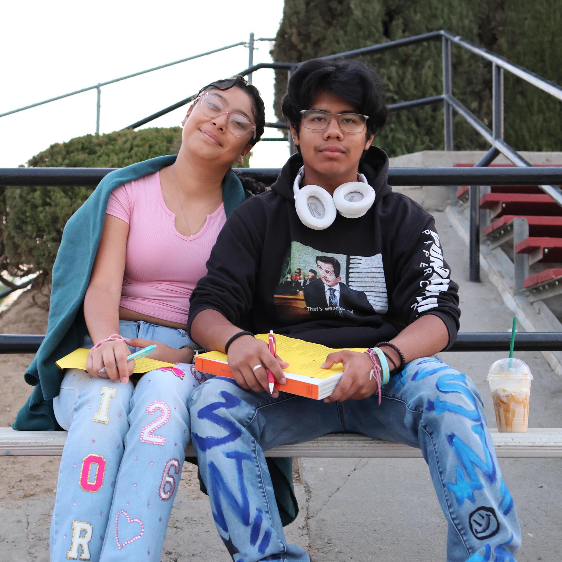 Students and Staff at the Senior Sunrise 23