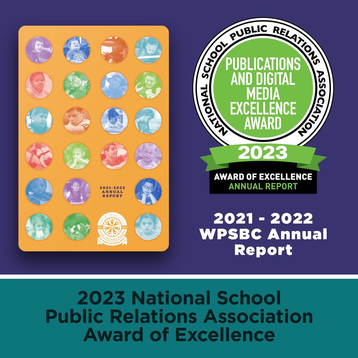 2023 NPRSA Award Of Excellence Western Pennsylvania School For Blind