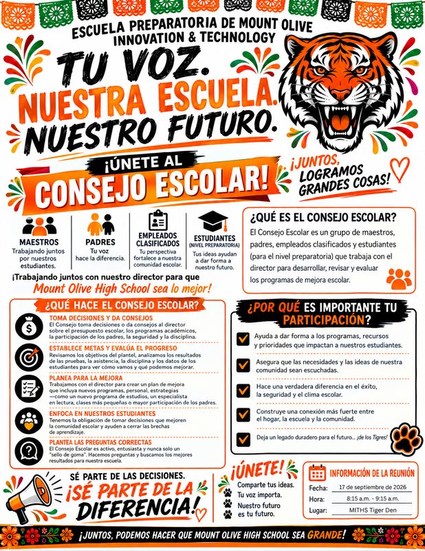 School Site Council in Spanish