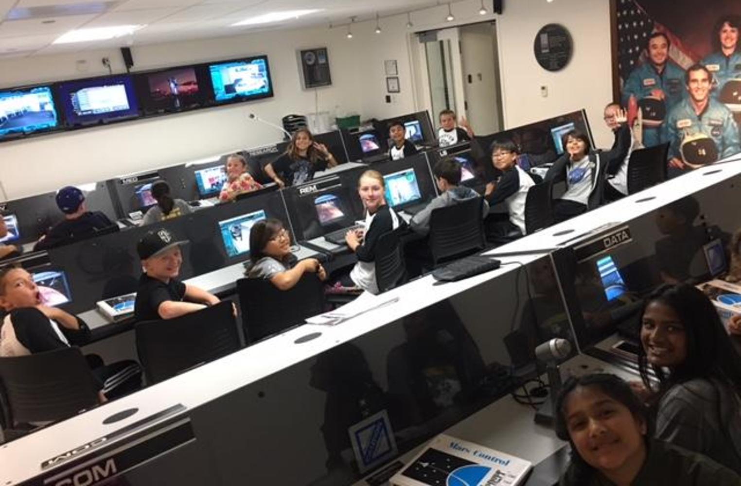 field trip to Columbia Space Mission in Downey