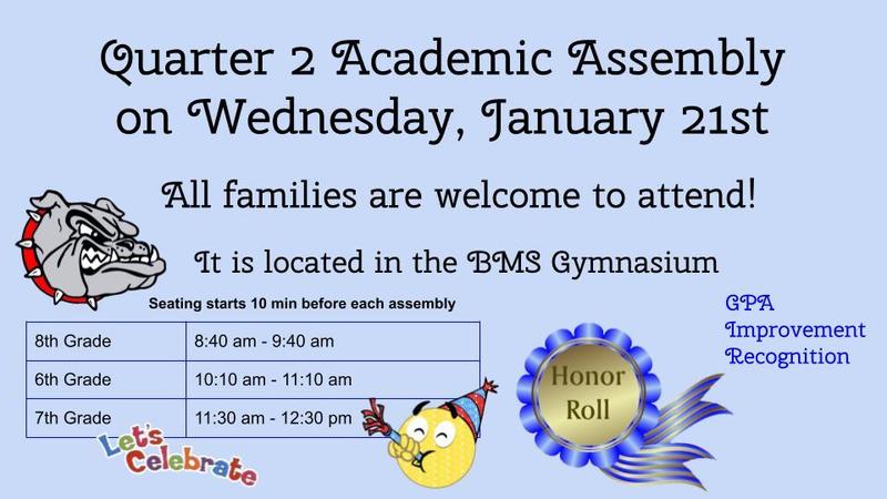 Quarter 2 Academic Assembly