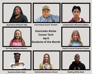 KACTC April Students of the Month