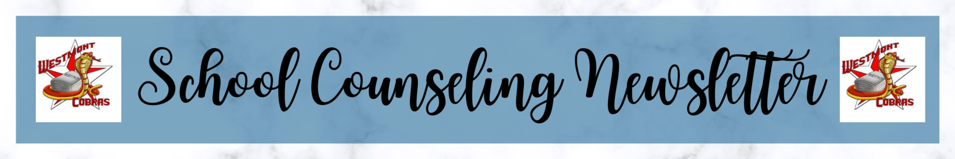 School Counseling Newsletter Banner