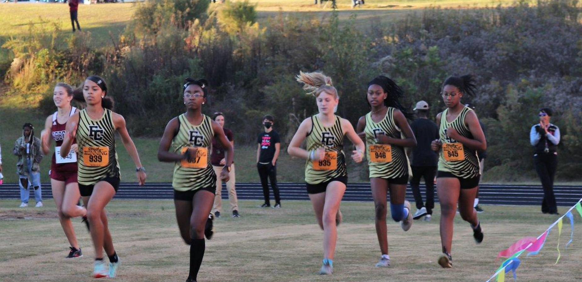 Congratulations to our Lady Griffin XC team on placing 2nd in the Region! Way to go Griffins!