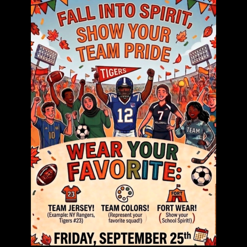 Fall Spirit Day - Friday, September 25, 2026 Featured Photo