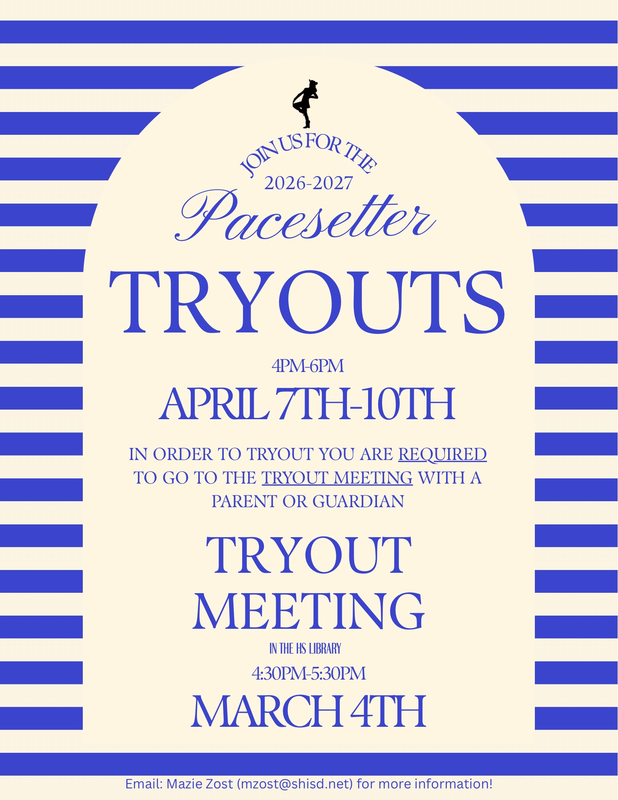Pacesetter Tryout Information