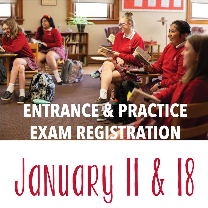 Entrance & Practice Exam Registration Featured Photo
