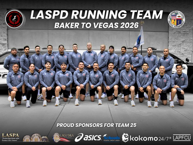 LASPD Running Team